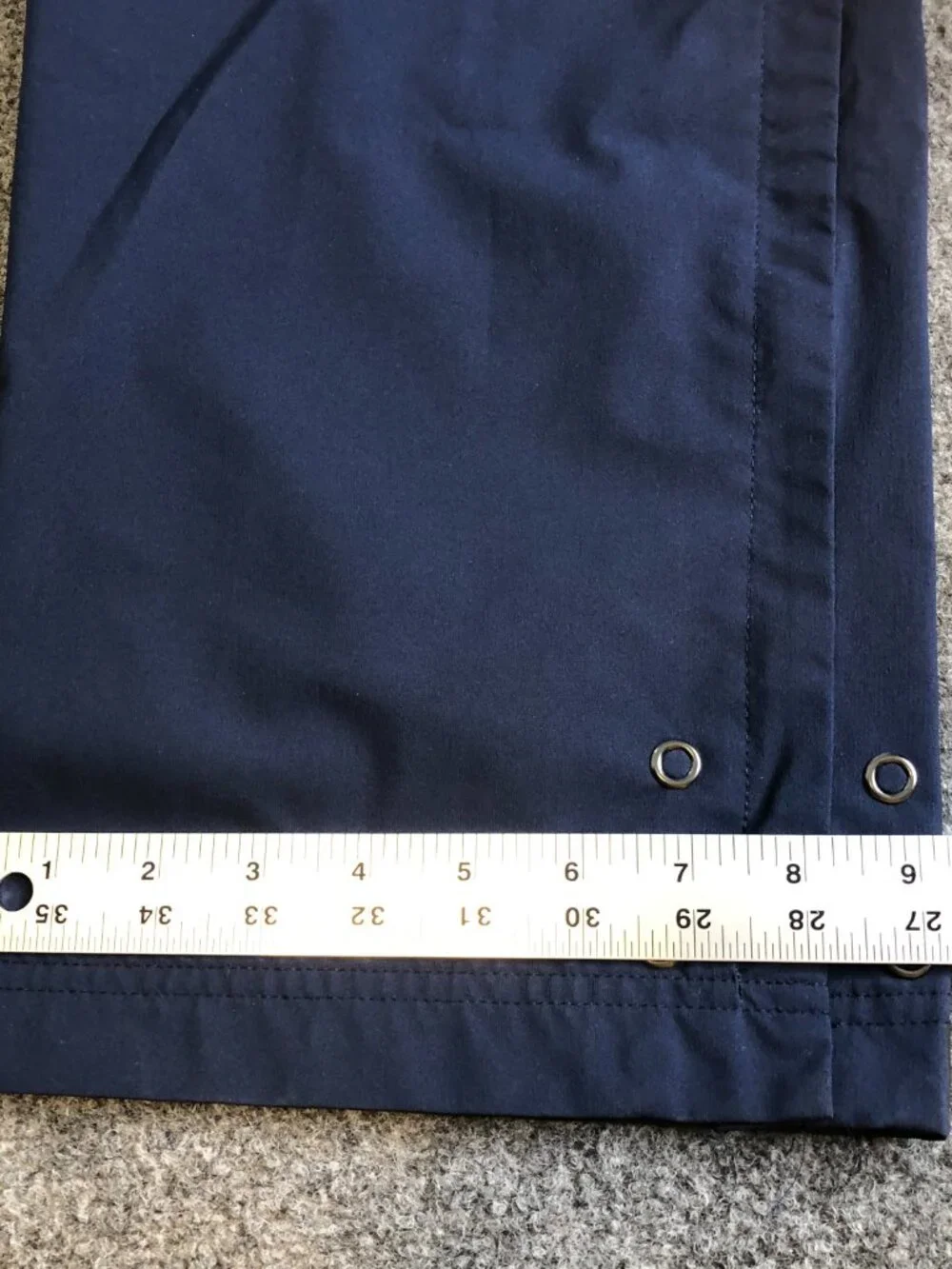 Nike Michigan Wolverine Pants Mens MEdium Blue Windbreaker StormFIT Rain Snap